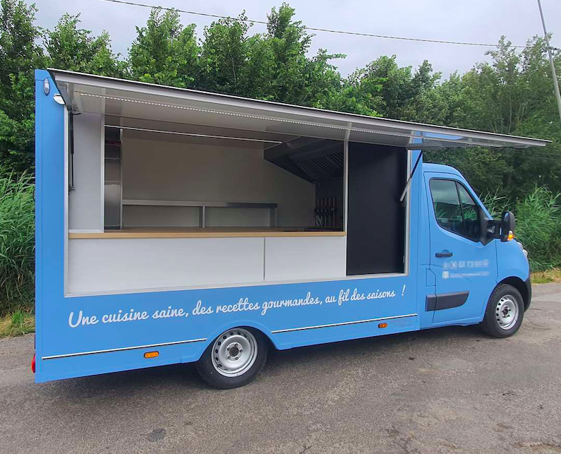 Foodtruck bleu cuisine