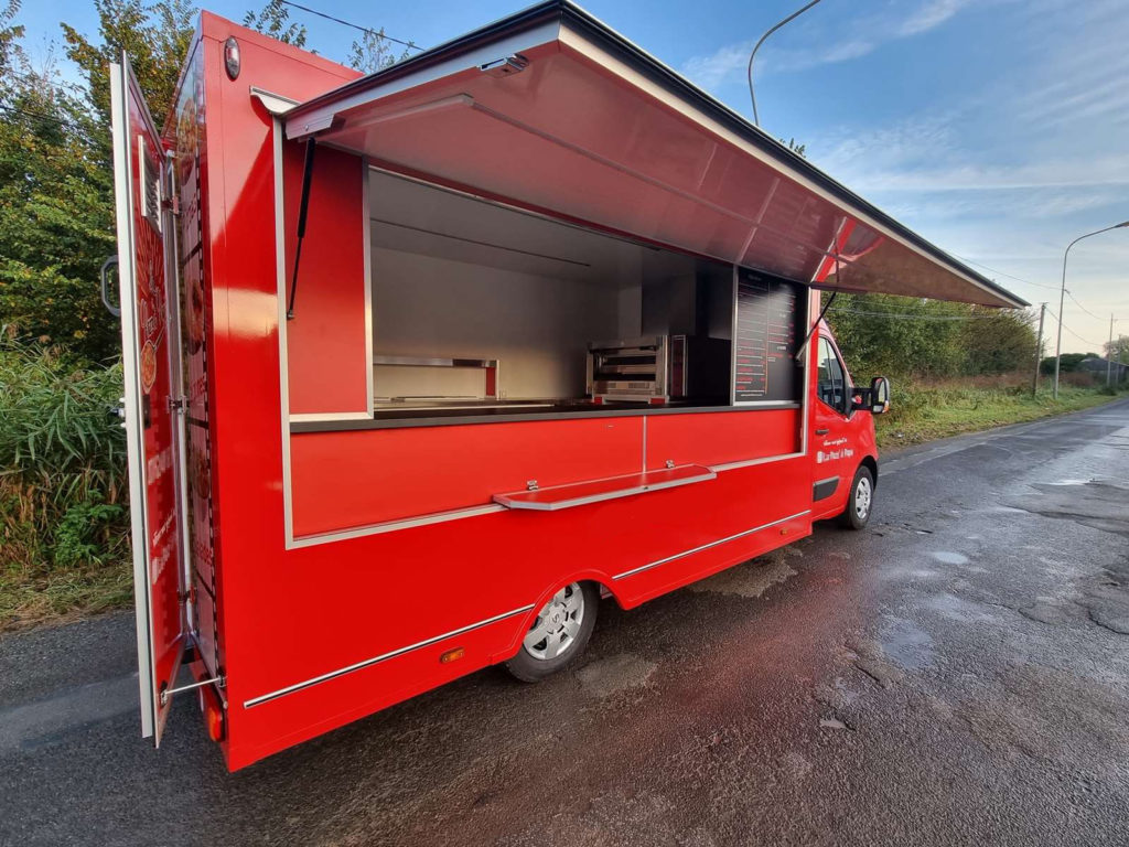 Réalisation Foodtruck XL pizza au gaz