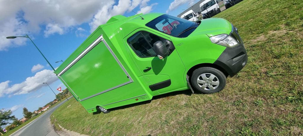 Food truck vert Martinique cuisine traditionnelle