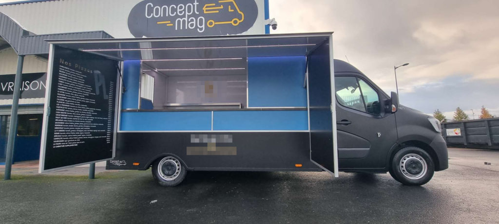 foodtruck pizzeria four au gaz